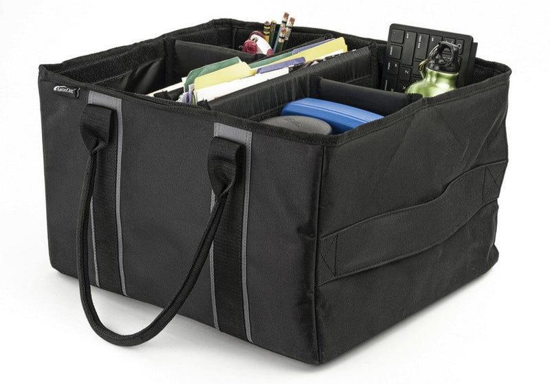 Spacemaker File Tote Adjustable File Storage Tote | Portable File Tote Bag | Working Mobile ...